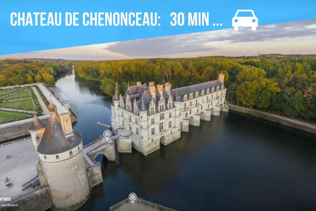 Caporizon-Le Coffre Fort-Le Clos De Chambord Villa Saint-Claude-de-Diray Exterior foto