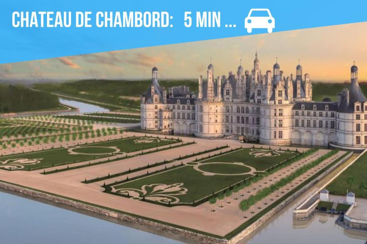 Caporizon-Le Coffre Fort-Le Clos De Chambord Villa Saint-Claude-de-Diray Exterior foto